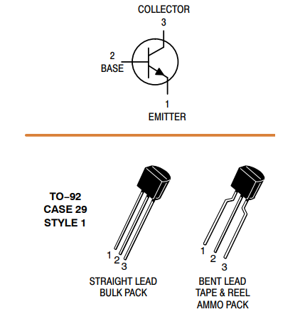 2n3904 pinout diagram